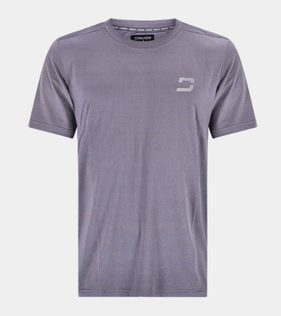 MEN'S PERFORATED SPORTS T-SHIRT - GREY