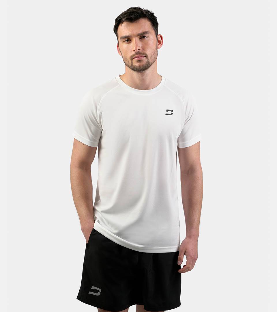 MEN'S TRAINING T-SHIRT - WHITE