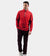 MEN'S ULTRA BLEND GOLF MIDLAYER 1/4 ZIP - RED