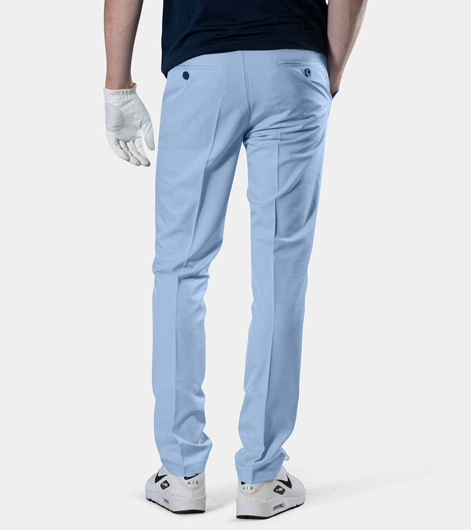 MENS CLIMA GOLF TROUSERS BLUE