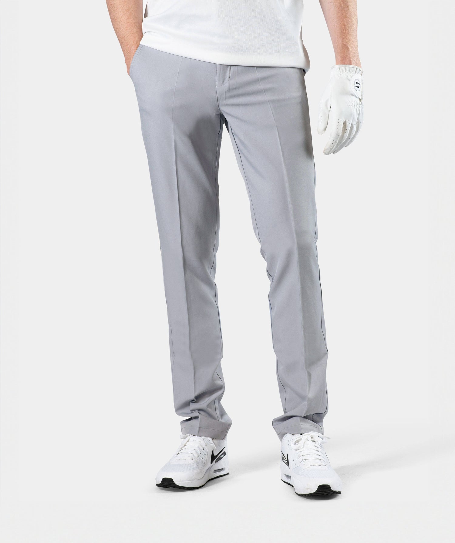 MENS CLIMA GOLF TROUSERS - GREY