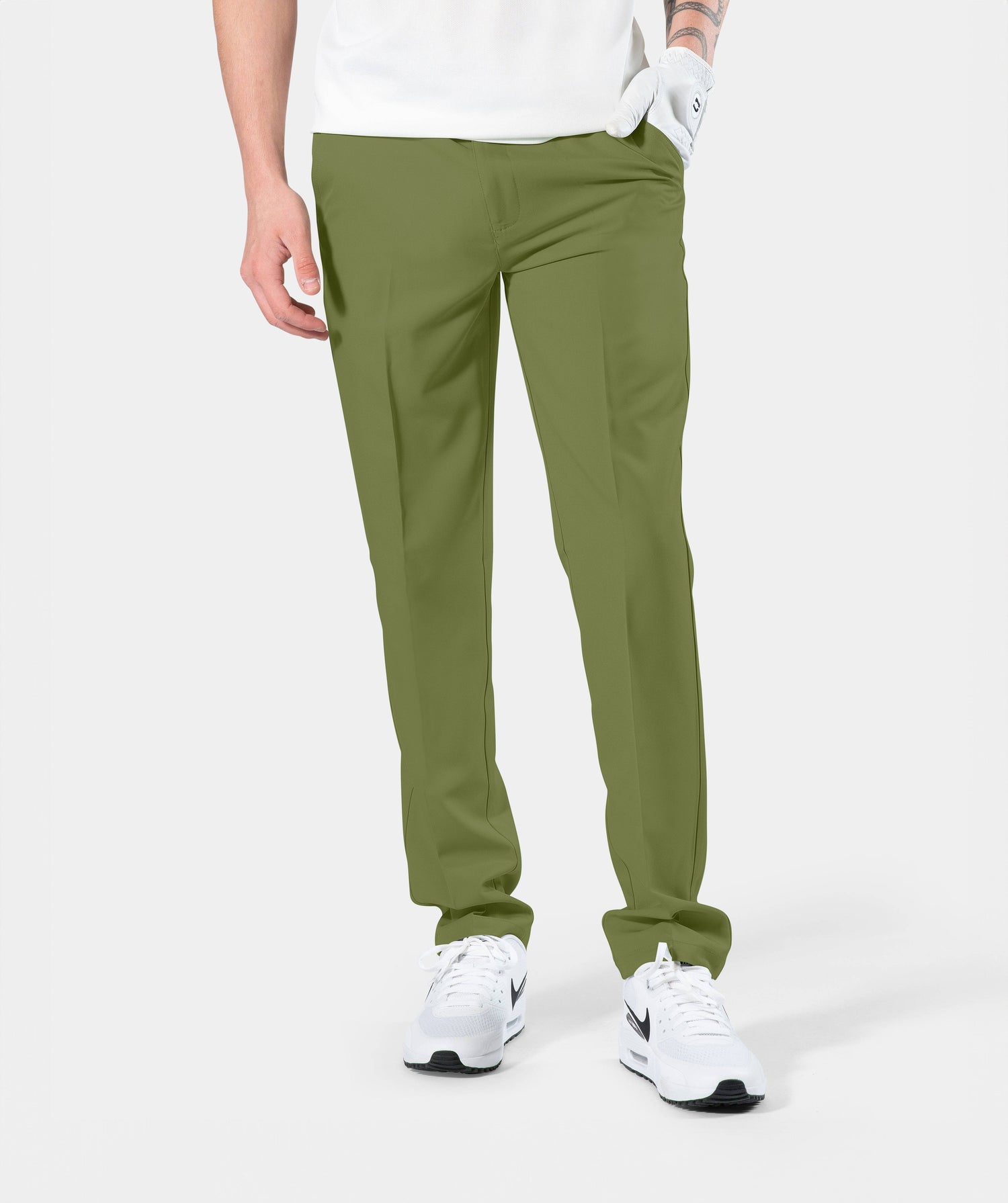 MENS CLIMA GOLF TROUSERS KHAKI