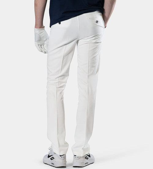 MENS CLIMA GOLF TROUSERS - WHITE