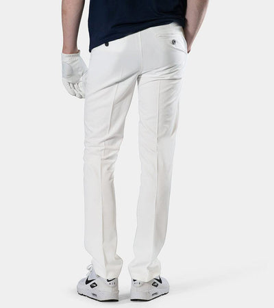 MENS CLIMA GOLF TROUSERS - WHITE