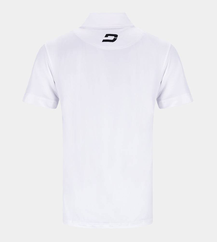 MENS PERFORMANCE GOLF POLO - WHITE