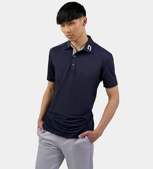 MENS TOUR GOLF POLO - SOFT NAVY