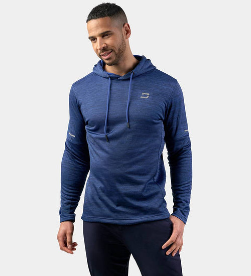 MENS ULTRA FIT HOODIE - BLUE FLEK