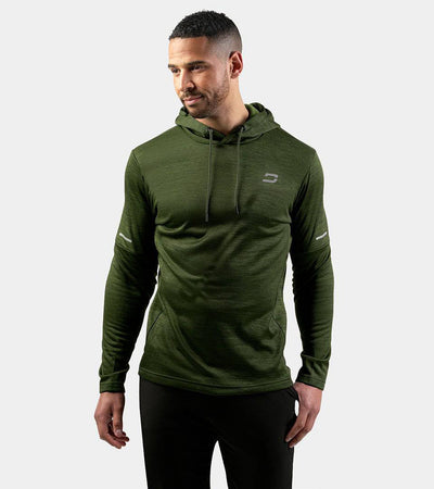 MENS ULTRA FIT HOODIE - KHAKI FLEK