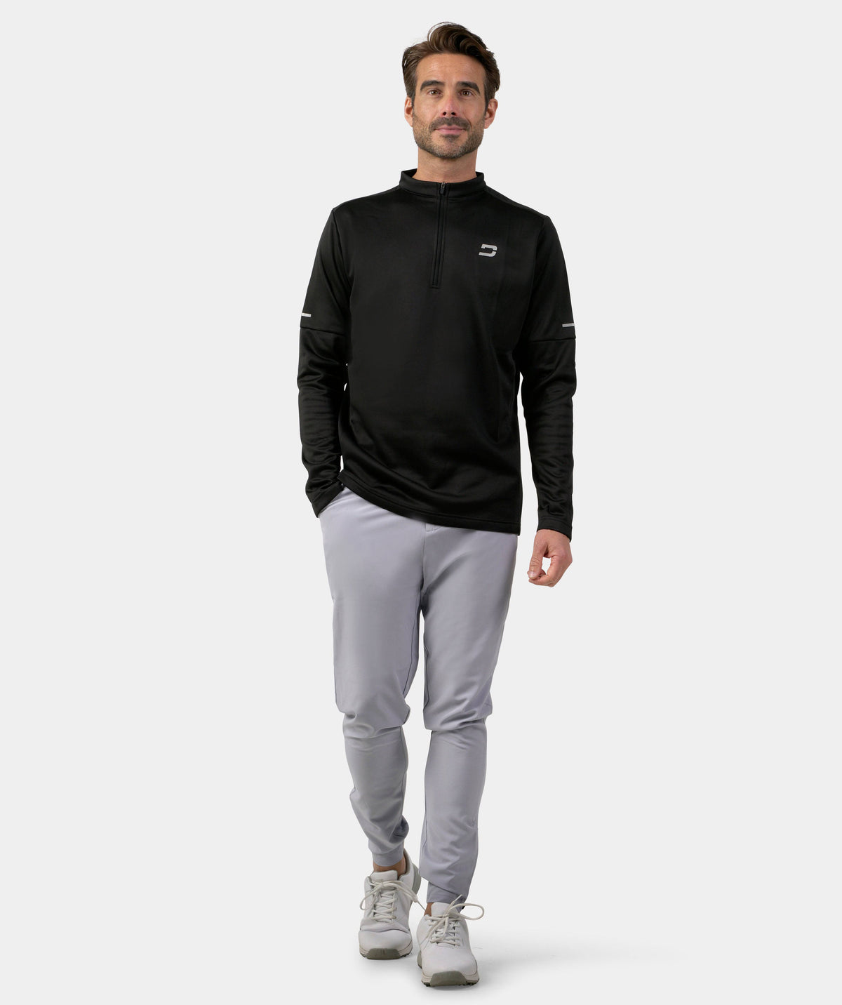 MENS ULTRA FIT MIDLAYER - BLACK