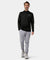 MENS ULTRA FIT MIDLAYER - BLACK