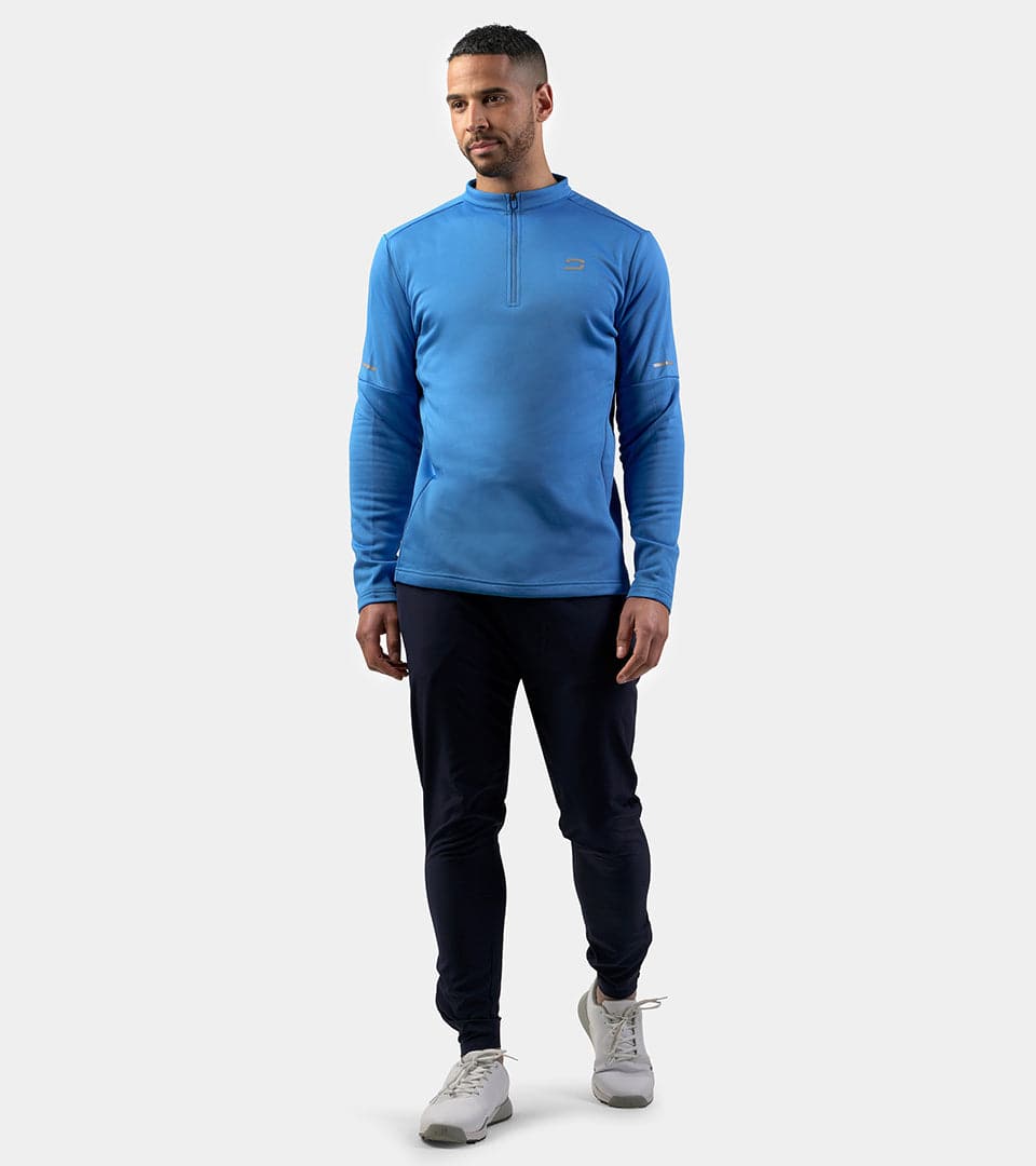 MENS ULTRA FIT MIDLAYER - BLUE