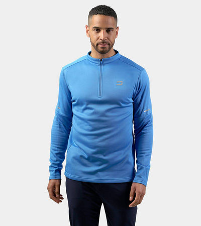 MENS ULTRA FIT MIDLAYER - BLUE