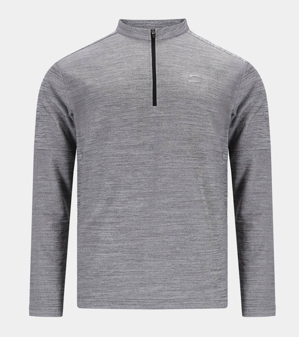 MENS ULTRA FIT MIDLAYER - GREY FLEK