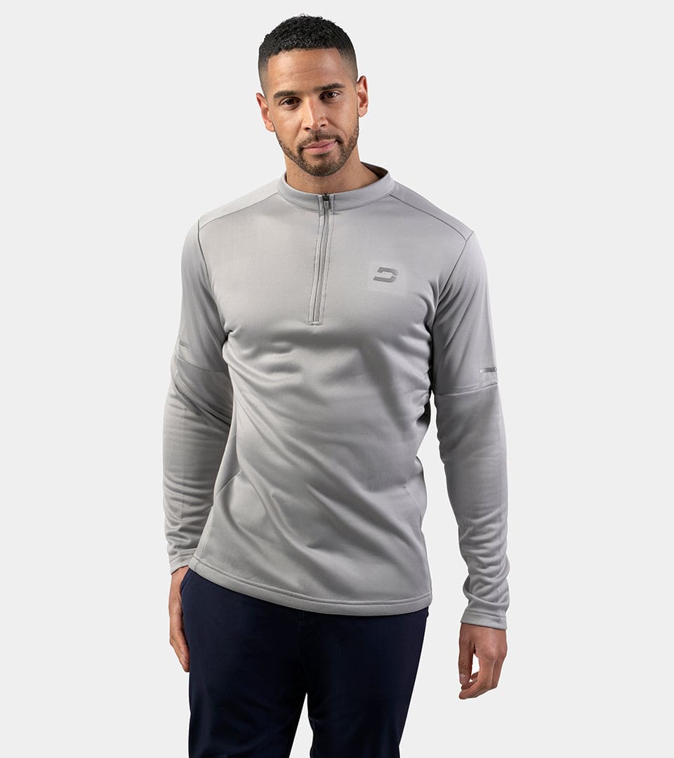 MENS ULTRA FIT MIDLAYER - GREY