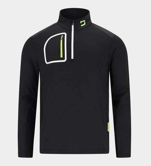 NAUTICAL MIDLAYER - BLACK
