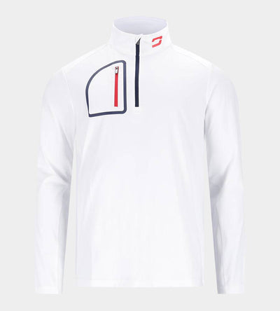 NAUTICAL MIDLAYER - WHITE