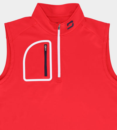 NAUTICAL SLEEVELESS - RED