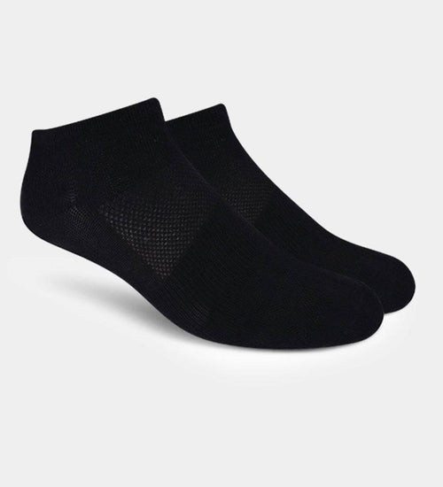 ONE PAIR TRAINER SOCKS - BLACK