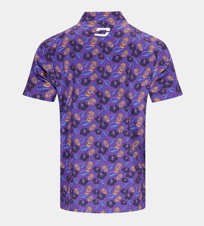 PINEAPPLE SKULLZ PRIME POLO - PURPLE