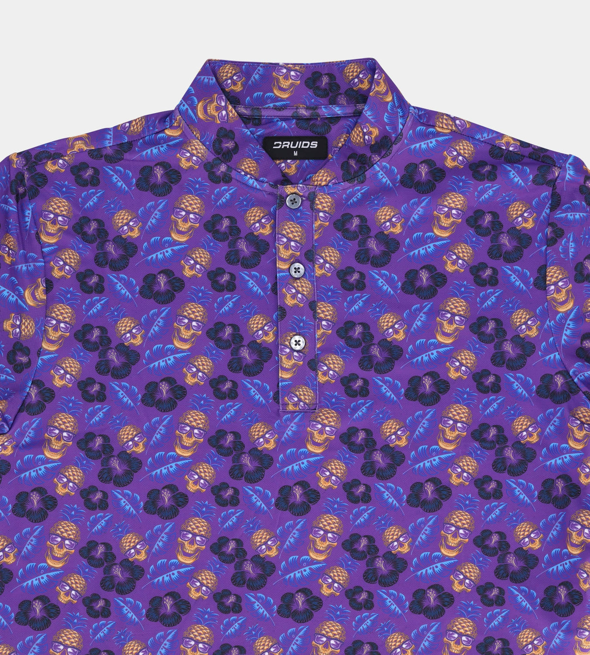 PINEAPPLE SKULLZ PRIME POLO - PURPLE
