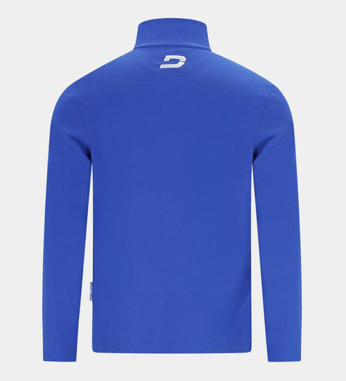 PIQUE MIDLAYER - BLUE