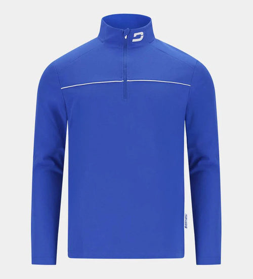 PIQUE MIDLAYER - BLUE