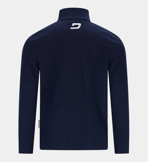 PIQUE MIDLAYER - NAVY