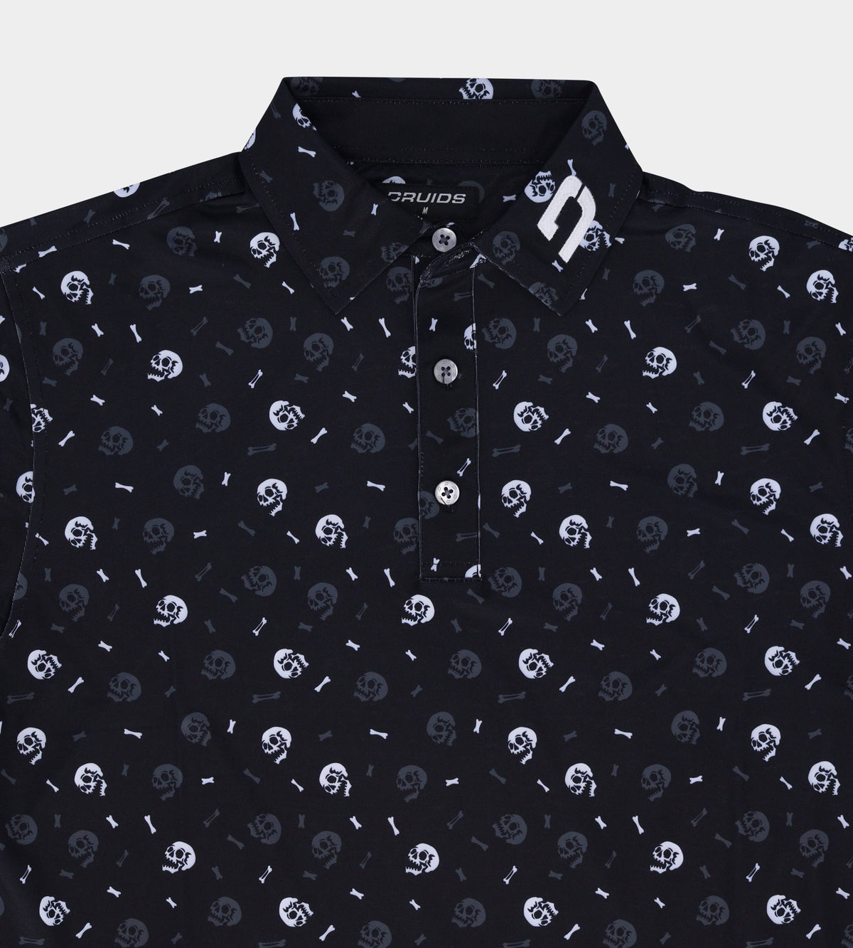 SKULLZ 2.0 POLO - BLACK