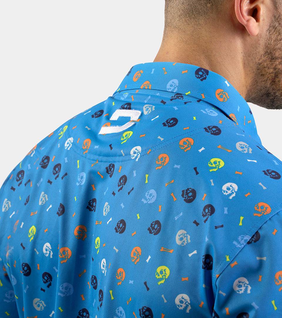SKULLZ POLO - BLUE