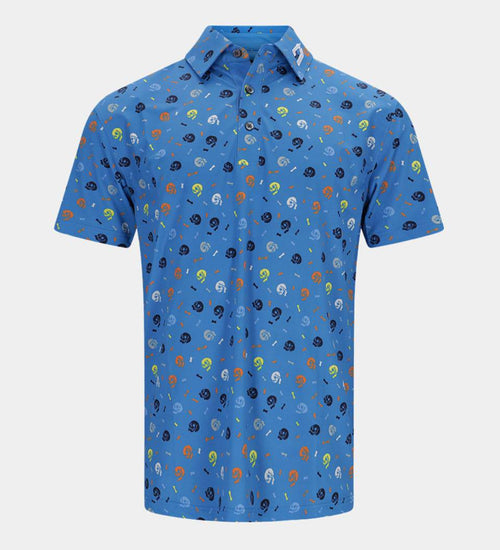 SKULLZ POLO - BLUE