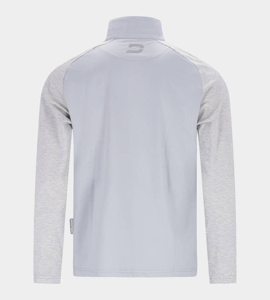 STRETCH MARL MIDLAYER - GREY