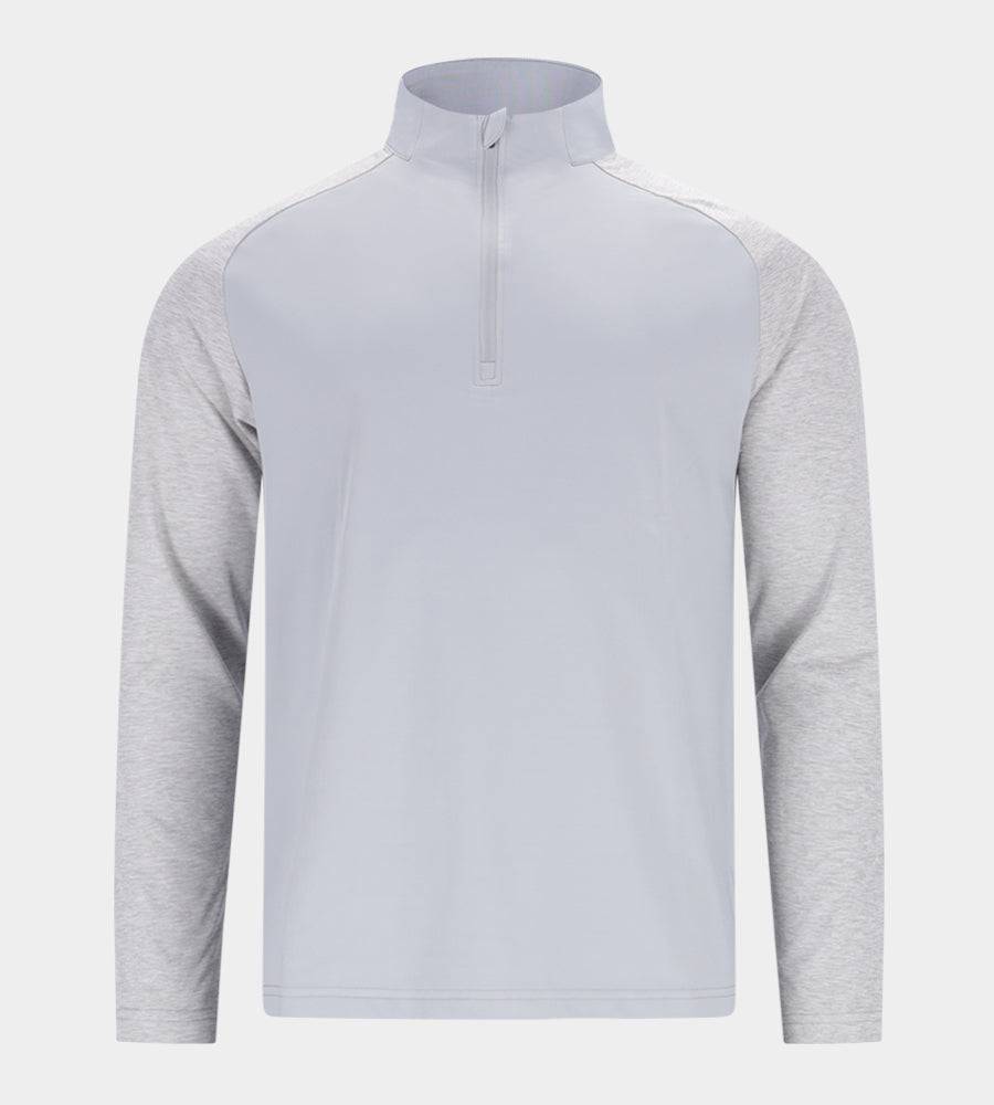 STRETCH MARL MIDLAYER - GREY