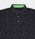 TAILORED POLO - BLACK/LIME