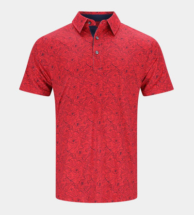 TAILORED POLO - RED