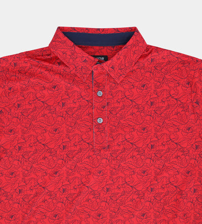 TAILORED POLO - RED