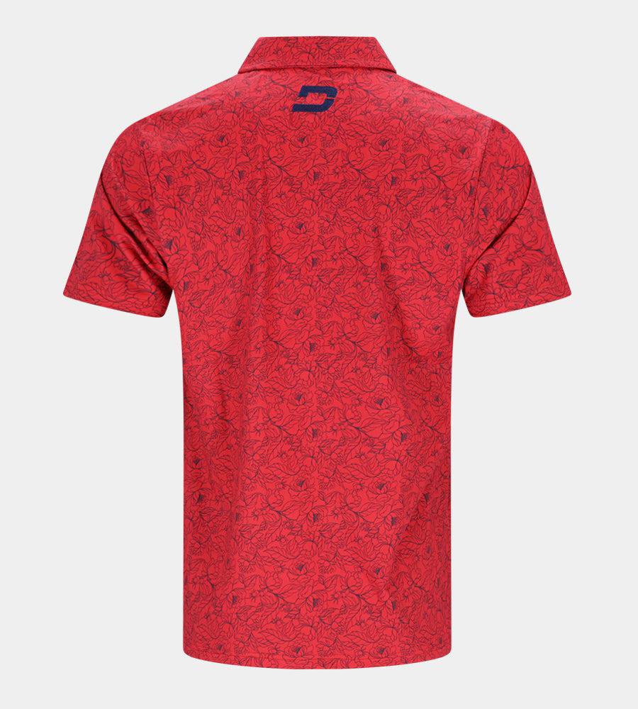 TAILORED POLO - RED