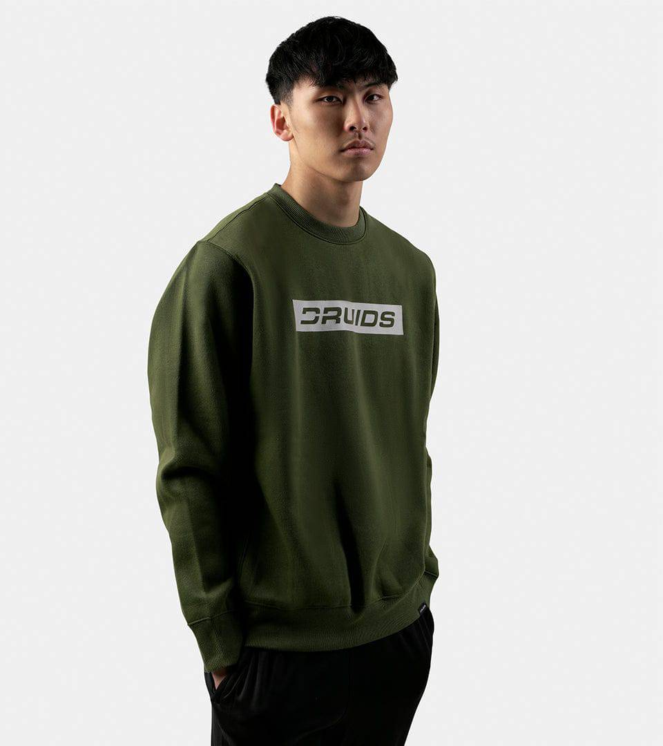 TECH CREW SWEATSHIRT - KHAKI