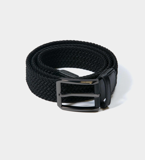 TOUR WEBBED BELT - BLACK