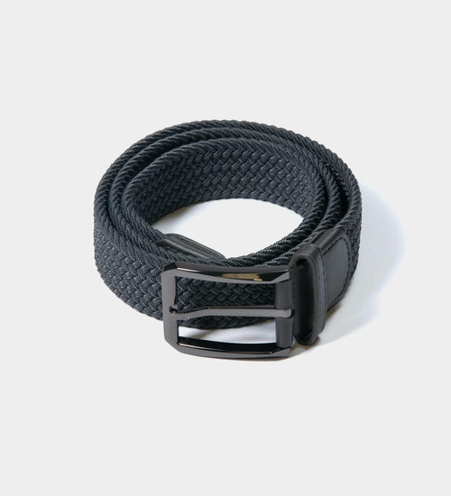 TOUR WEBBED BELT - CHARCOAL