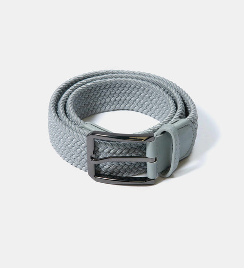 TOUR WEBBED BELT - LIGHT GREY