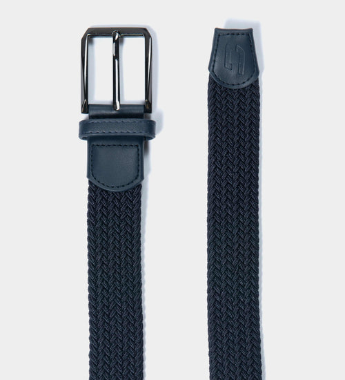 TOUR WEBBED BELT - NAVY