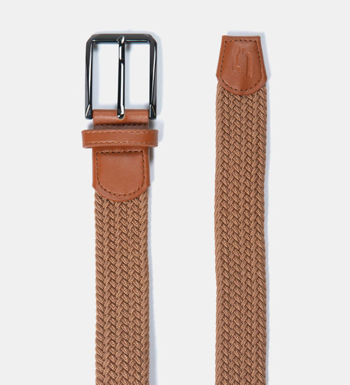 TOUR WEBBED BELT - TAN