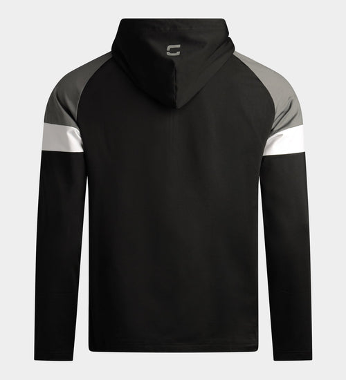 TWIST HOODIE - BLACK