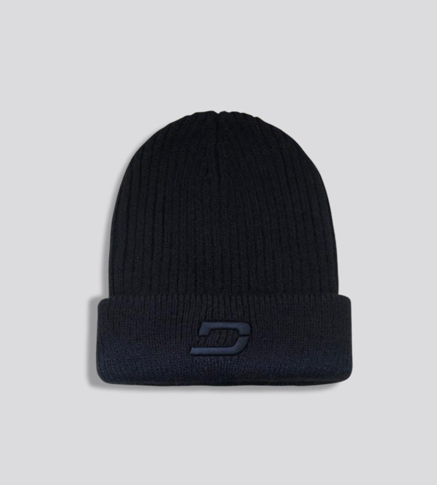 MEN'S KNITTED THERMAL GOLF BEANIE - NAVY