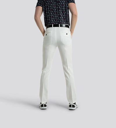 MENS CLIMA GOLF TROUSERS WHITE