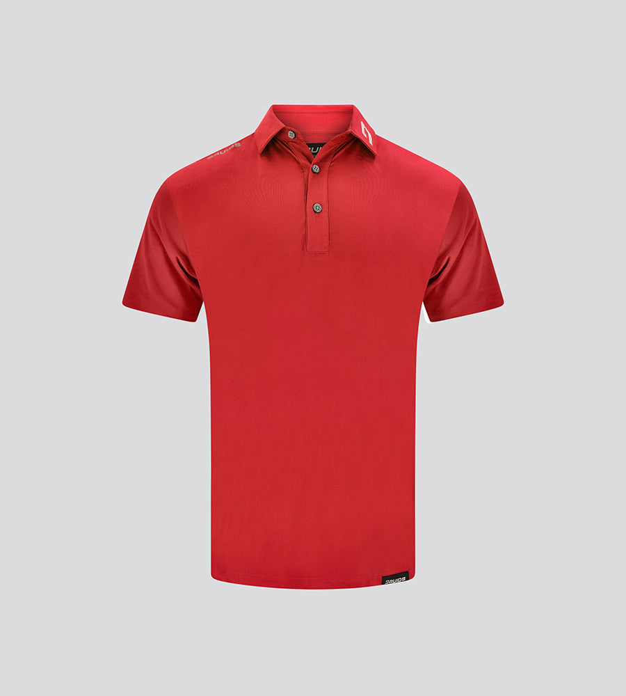 KIDS PERFORMANCE POLO RED