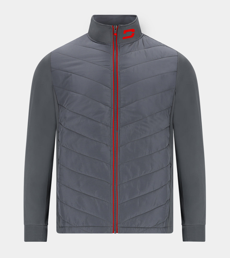 KYTE JACKET - CHARCOAL / RED