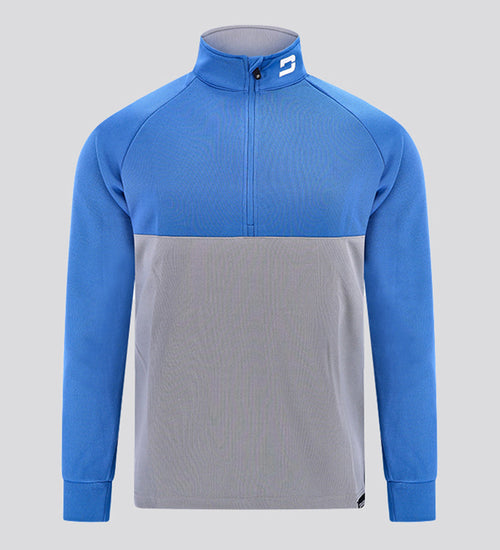 MEN'S DUO PANEL GOLF MIDLAYER - GREY | BLUE | WHITE