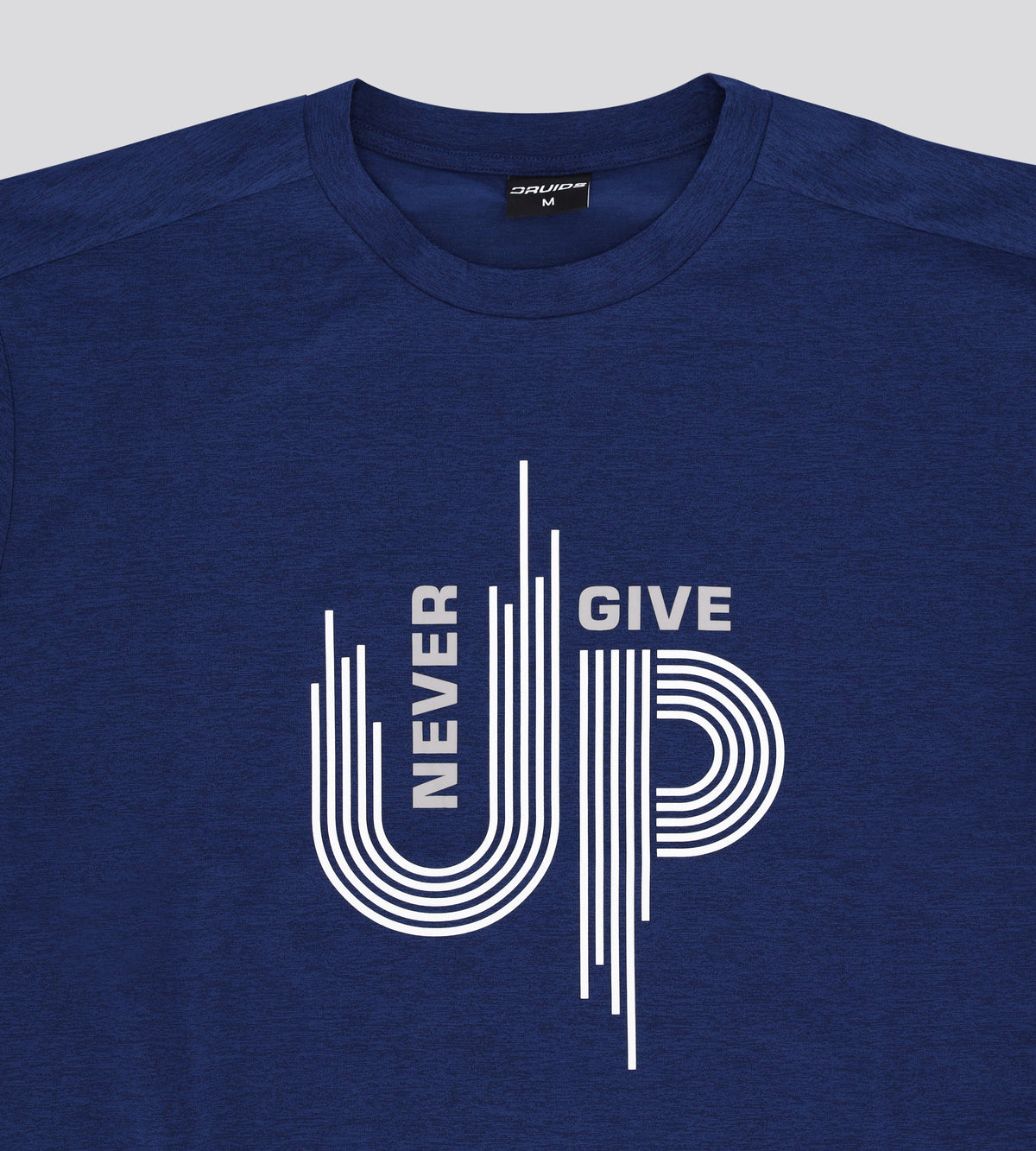 MEN'S NEVER GIVE UP T-SHIRT - NAVY