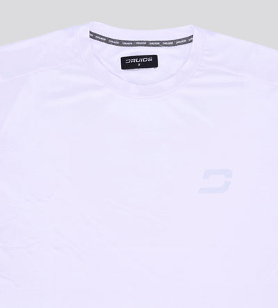 MEN'S PERFORATED SPORTS T-SHIRT - WHITE